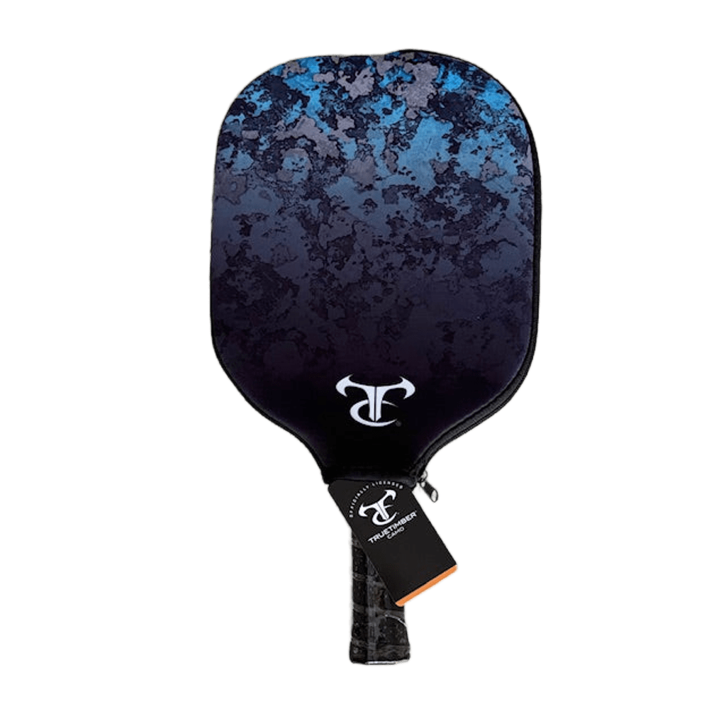 PBPRO Pickleball Paddles True Timber Riptide Camo Pickleball Paddle 2 Pack with Covers