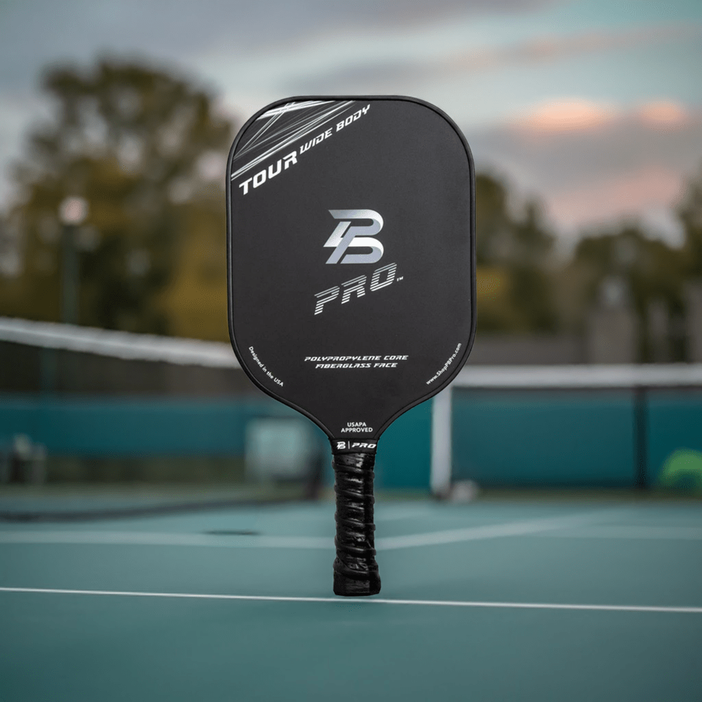 PBPRO Pickleball Paddles 4.25 PBPRO Tour Widebody 8.3 oz Fiberglass Pickleball Paddle